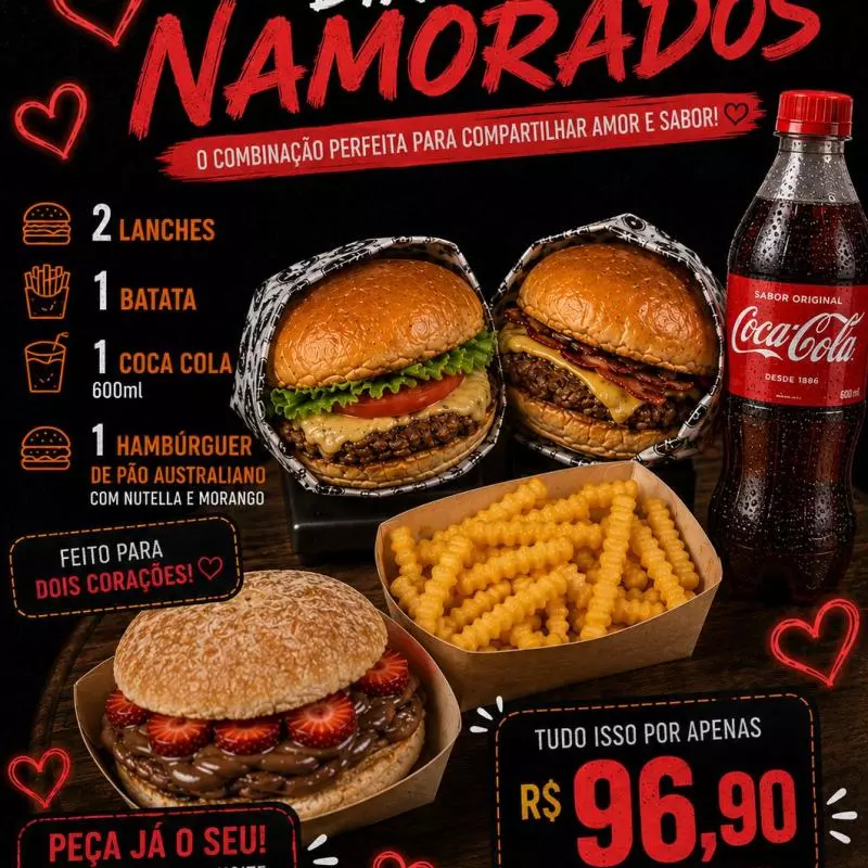 Combo dia dos namorados