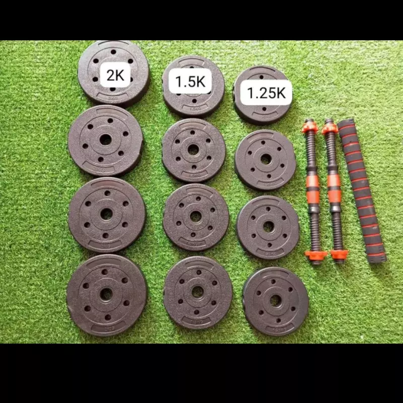 🏋SET DE MANCUERNA 20 KILO🏋️‍♀️