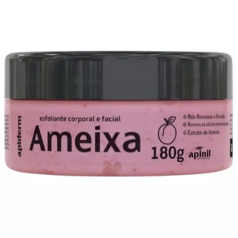 Esfoliante corporal e facial Ameixa