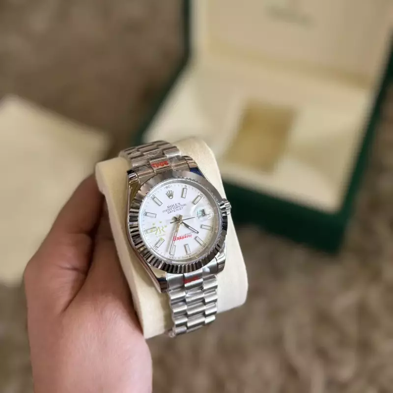 ROLEX SILVER WHITE 02
