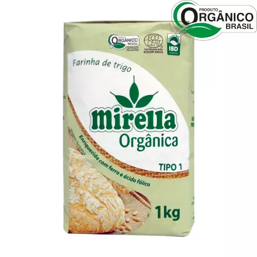 Farinha de Trigo Orgânica 1kg