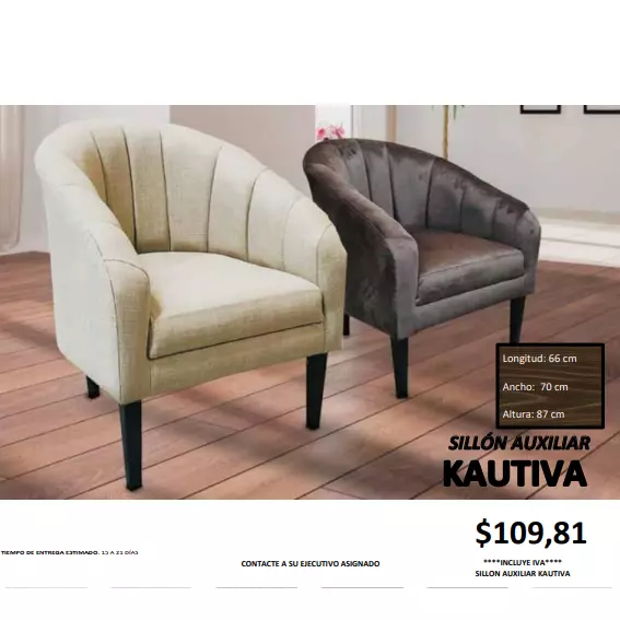 KAUTIVA SILLON AUXILIAR