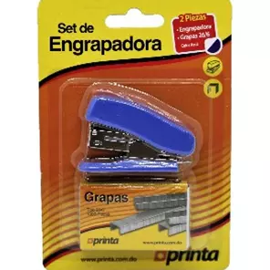 Set Mini Engrapadora 26/6 Printa