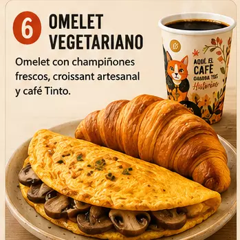 Omelet Vegetariano