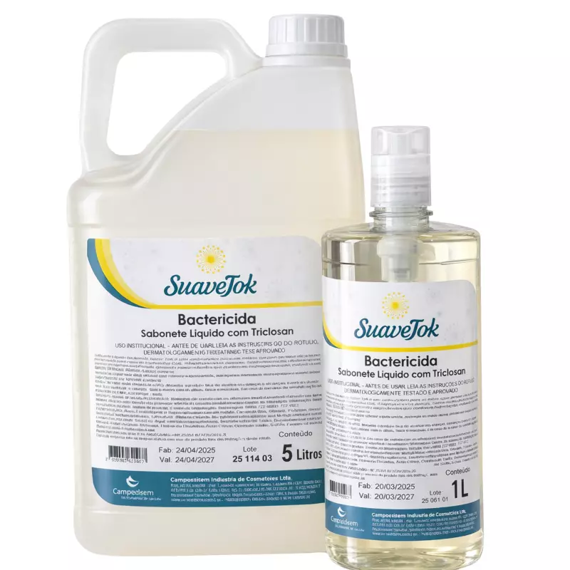 Sabonete Bactericida com Triclosan