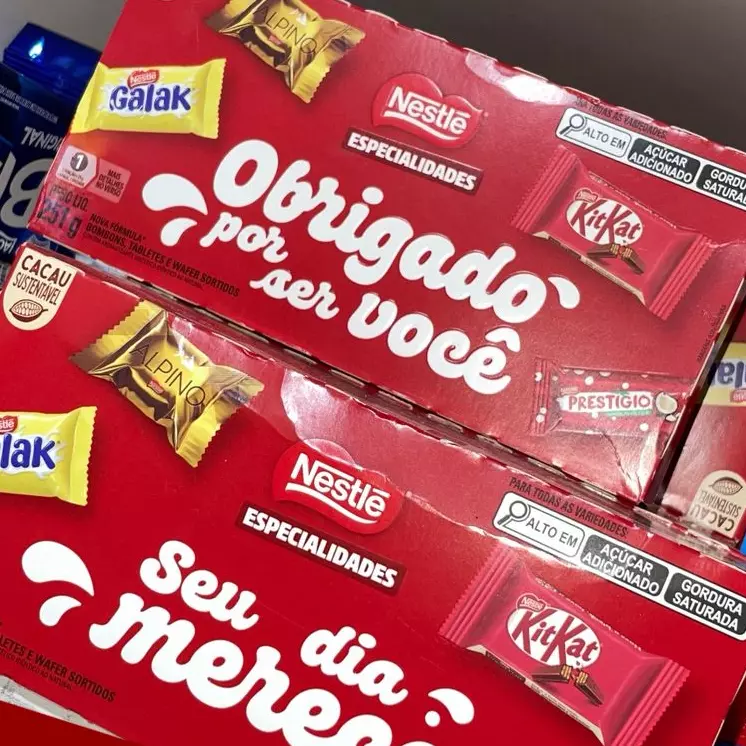 Caixa BomBom Nestlé