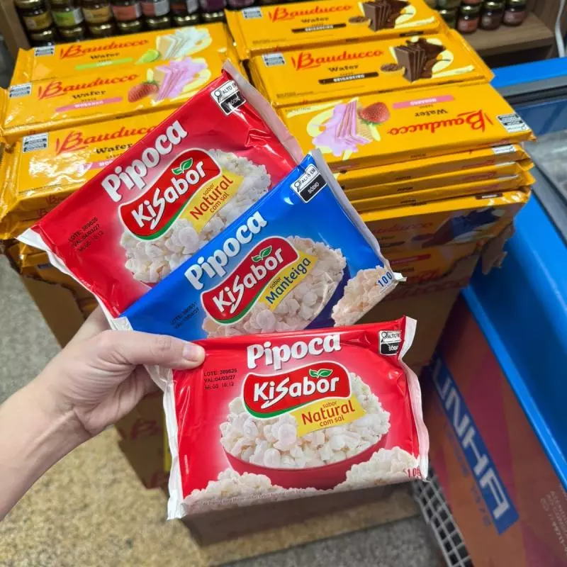 3 x Pipoca