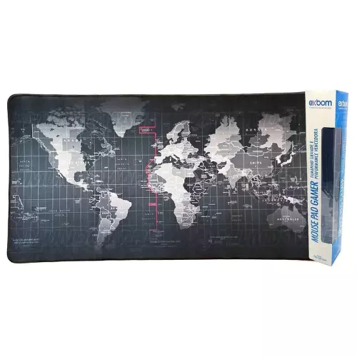 MOUSE PAD GAMER EXBOM MAPA MP-9040A