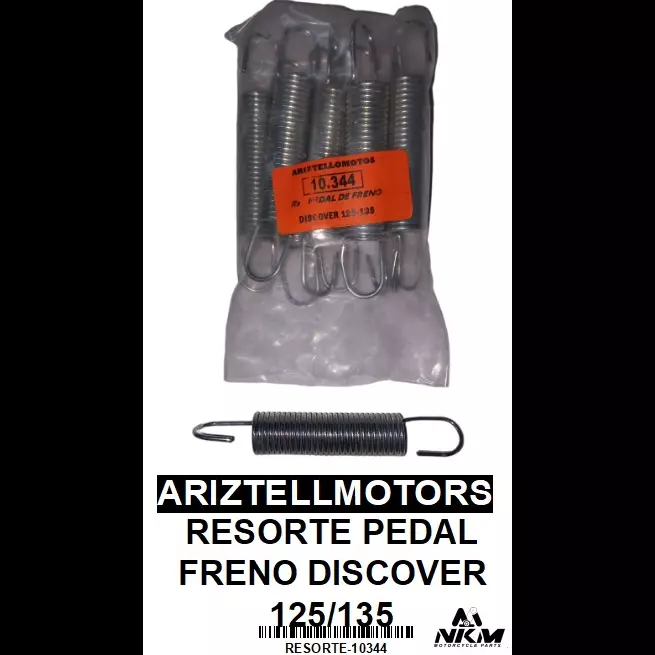 RESORTE PEDAL FRENO DISCOVER 125