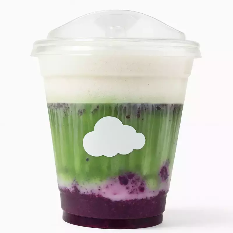 BLUEBERRY MATCHA LATTE Sugar free