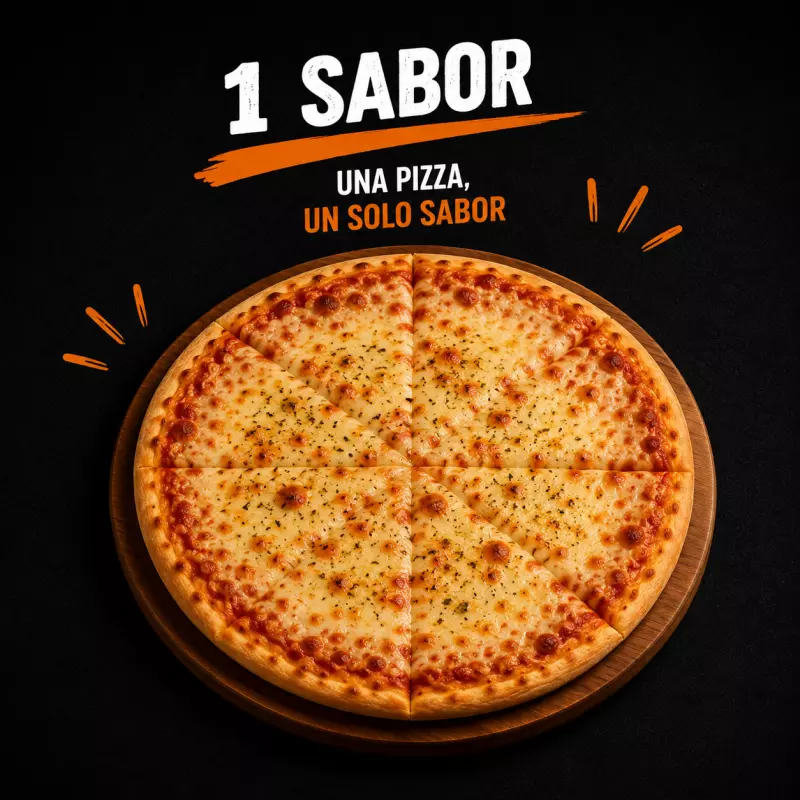Pizza 1 sabor