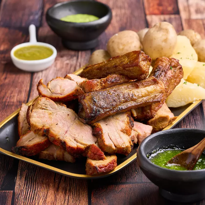 Llanera mixta para 4