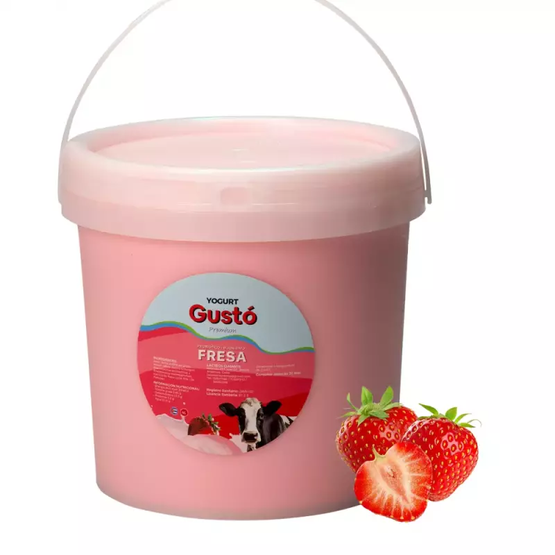 Yogurt Probiótico Gustó Fresa 4lt