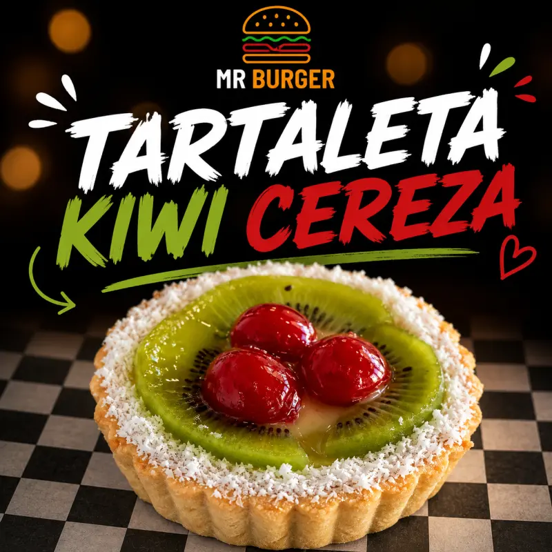 Tartaleta Kiwi Cereza