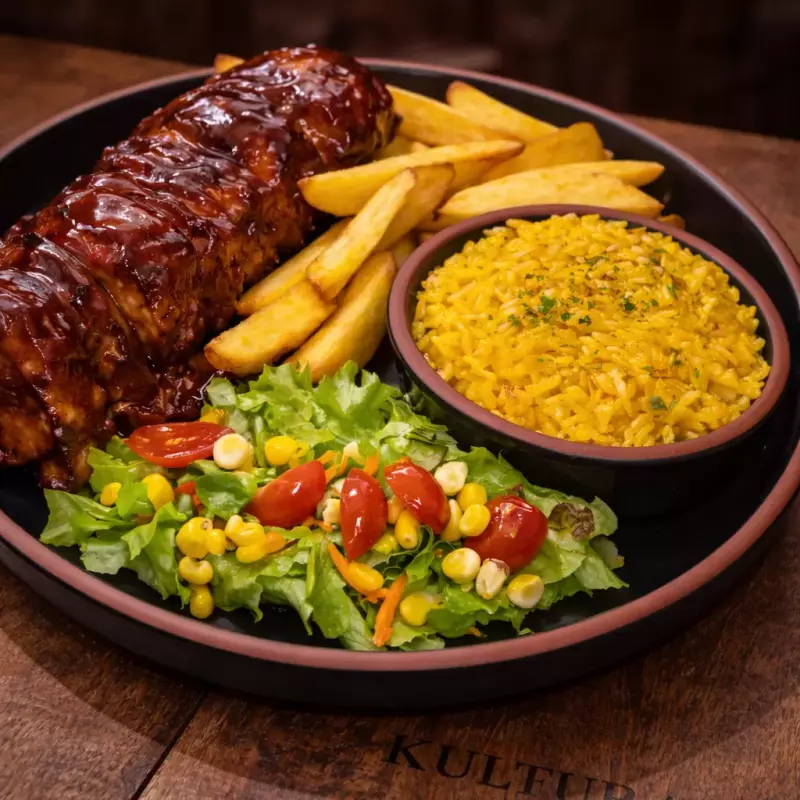 Moro con costillitas BBQ