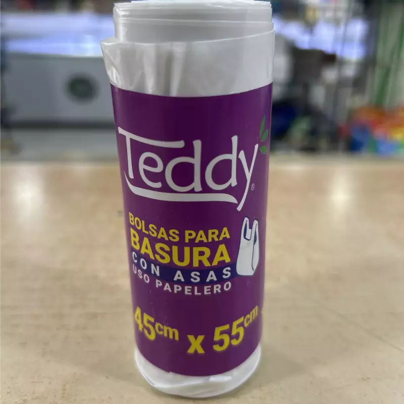Bolsa basura con asas 45cmx55cm