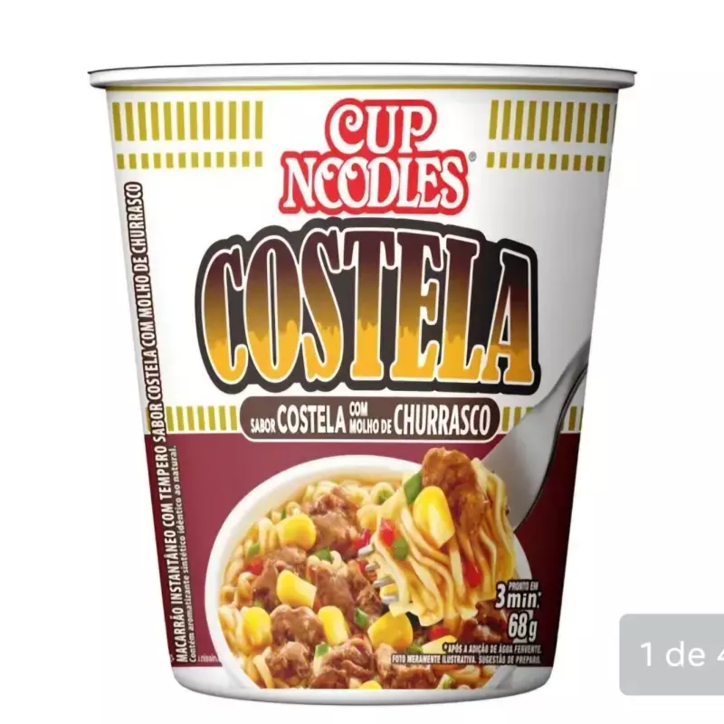 Cup Noodles Costela 68g