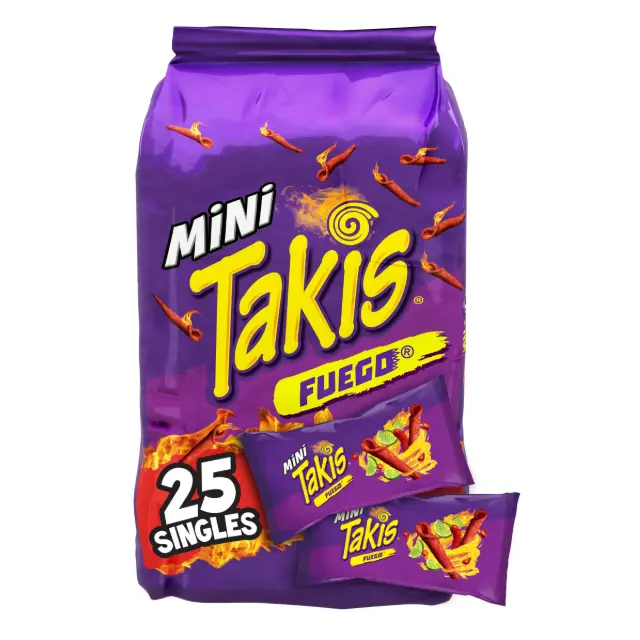 Takis mini fuego x 25 unidades
