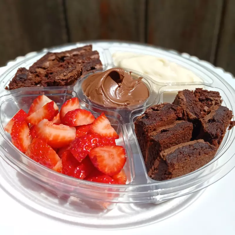 Petisqueira com Brownie