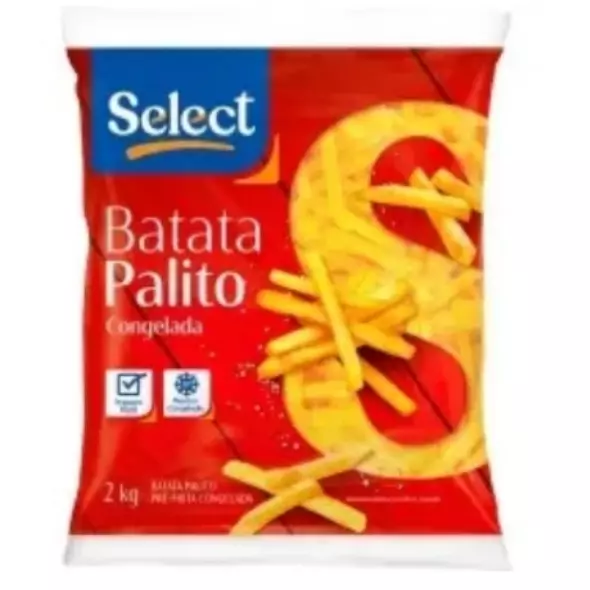 Batata congelada seletc 2 kg