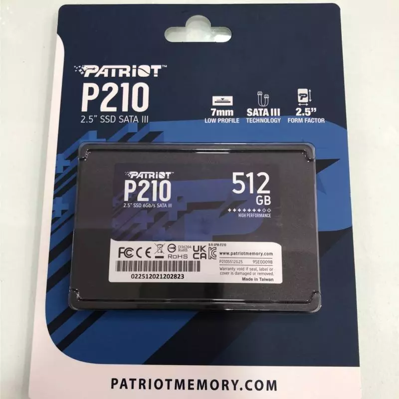 DISCO SOLIDO PATRIOT 512 GB