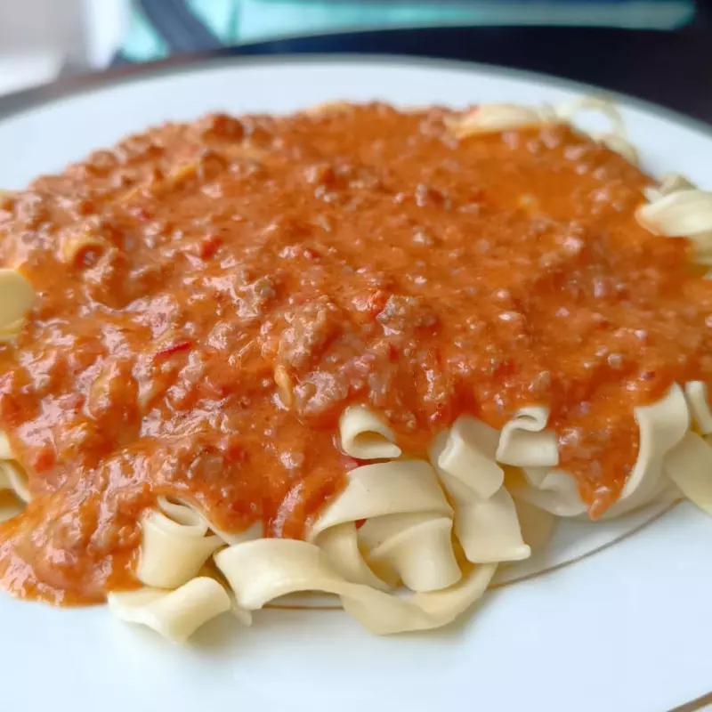 Fettuccine à bolonhesa
