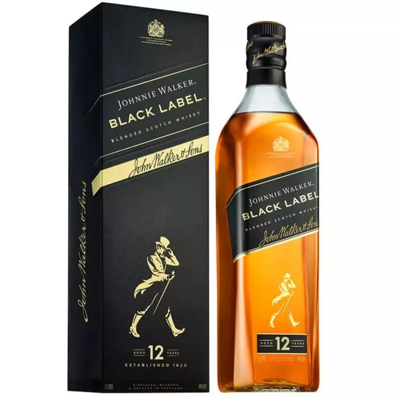 Johnnie Walker Black Label 1L
