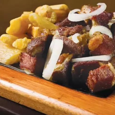 Carne Seca com Aipim