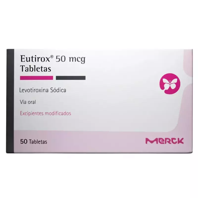 EUTIROX 50 MCG 50 TABLETAS