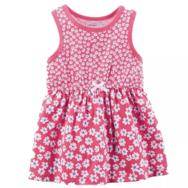 Vestido Red Flowers