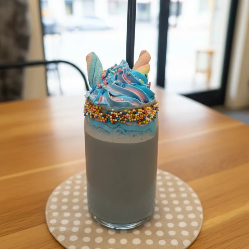 Frappe Taro Unicornio