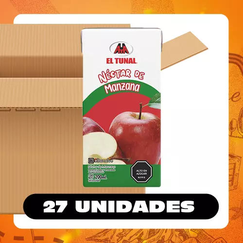 Bulto Tunal Manzana 200ml