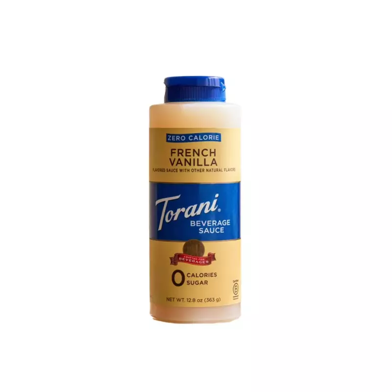 Torani sauce french vainilla Sugar f