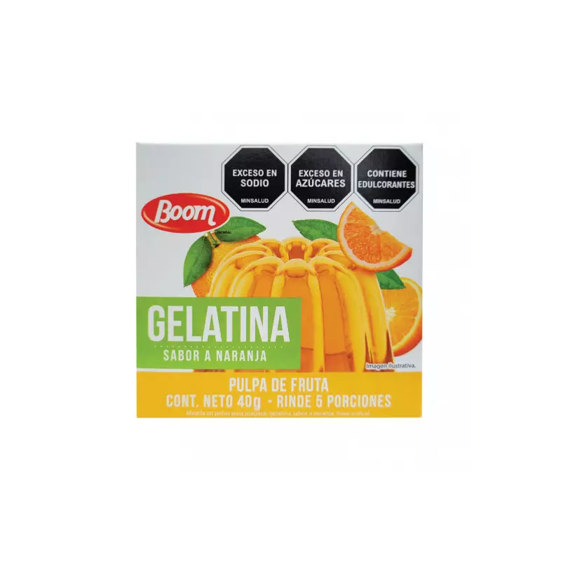 Gelatina Bboom Naranja