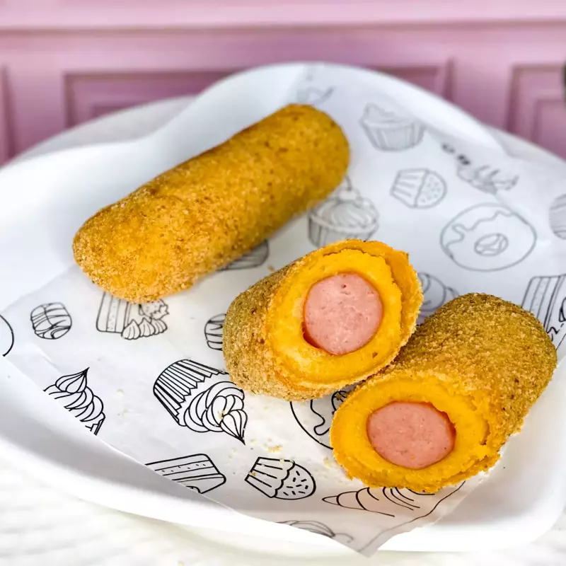 Enroladinho de salsicha