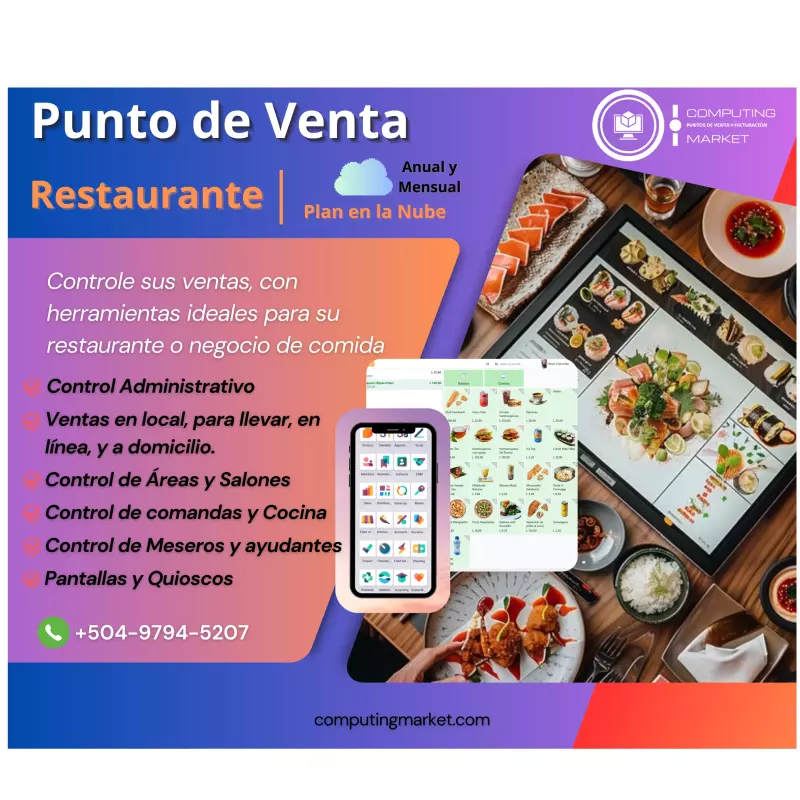 Odoo PDV Restaurante - En la Nube