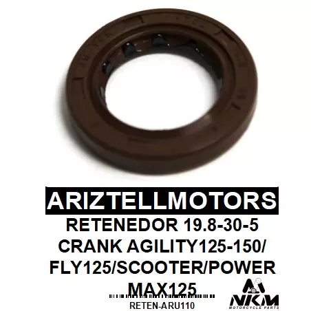 RETENEDOR 19.8-30-5 CRANK AGILITY125