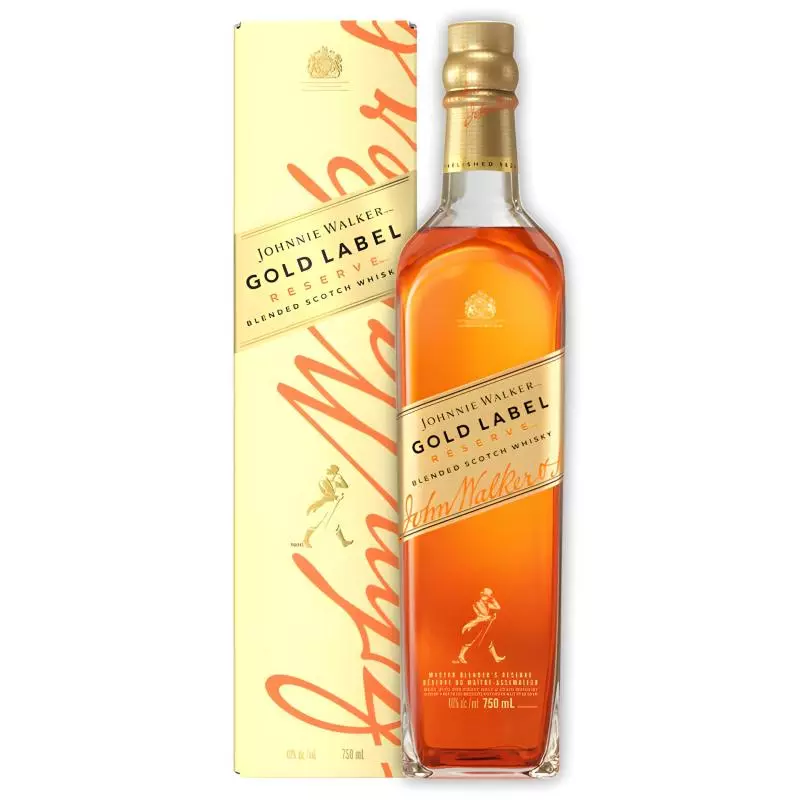 J. WALKER GOLD LABEL 750 ML