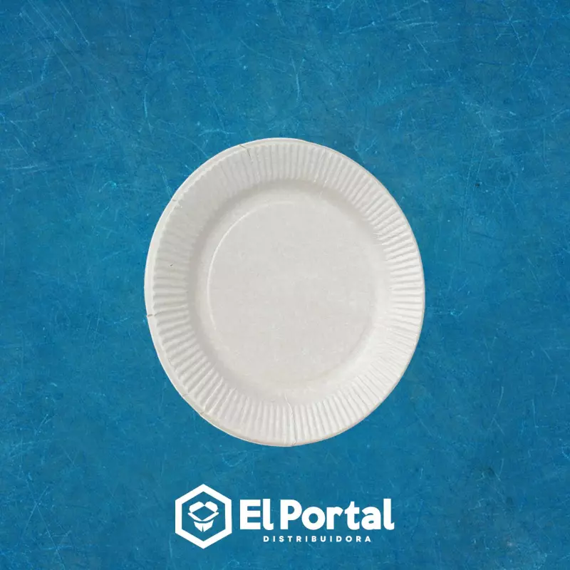 Plato cartulina genérico
