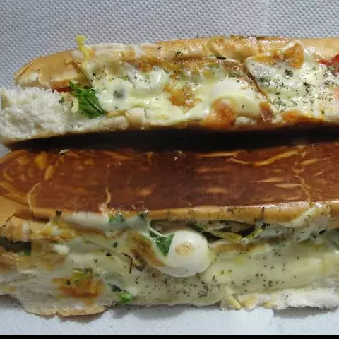 Pizza c/ catupiry e bacon