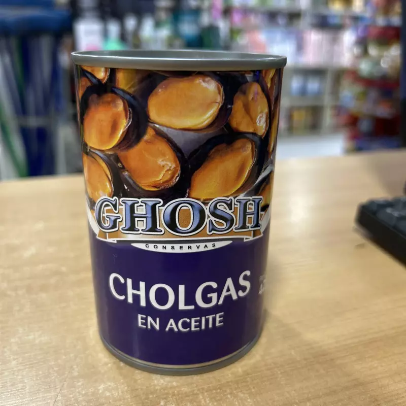 Cholgas en aceite 425grs