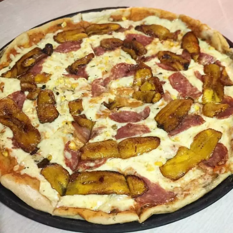 Pizza de Maqueño