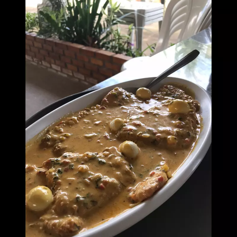 Filé de peixe ao molho