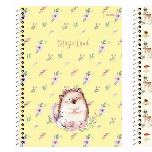 Caderno Univ. 10m Magic Land Troppo
