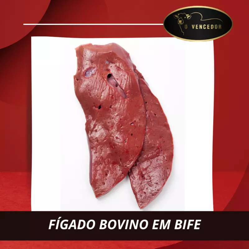 FÍGADO BOVINO EM BIFE - 500g