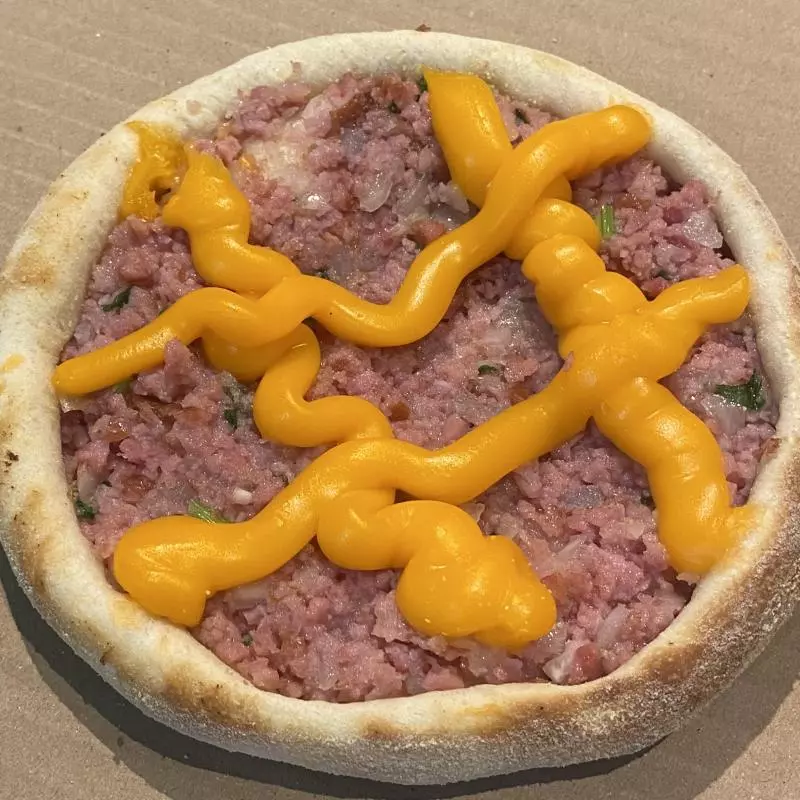Calabresa com cheddar