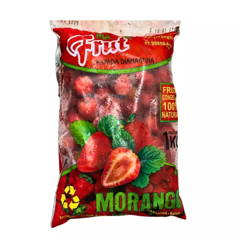 Morango Cong. 1kg MA Frut Chapada