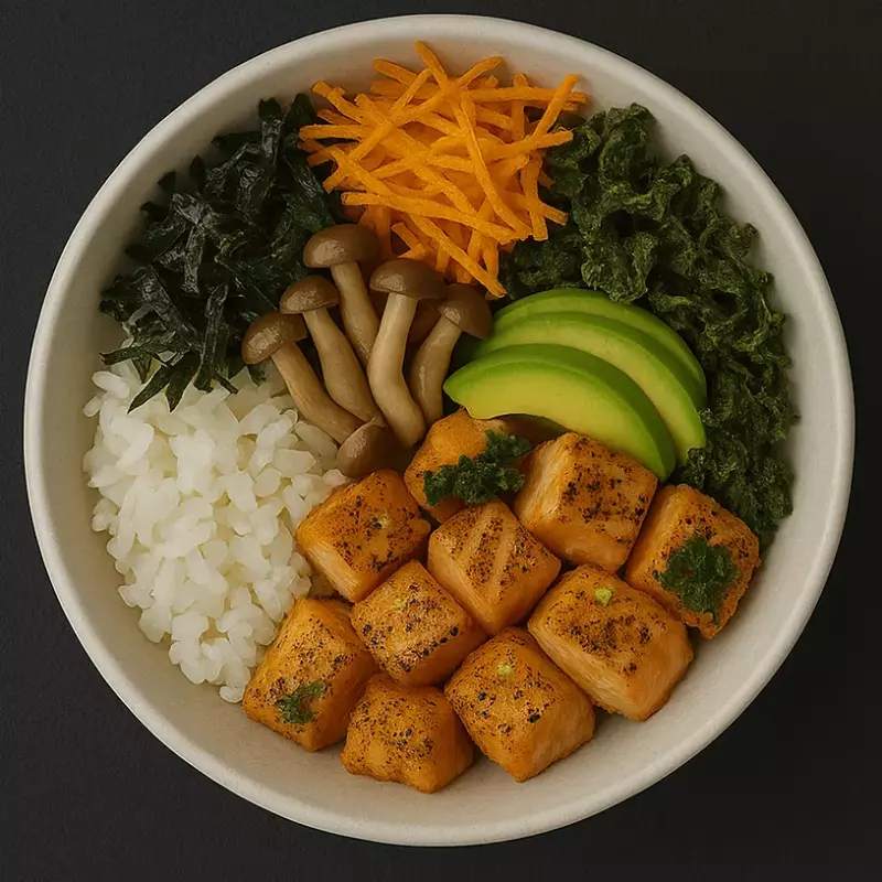 Poke Salmão Maçaricado (400g)