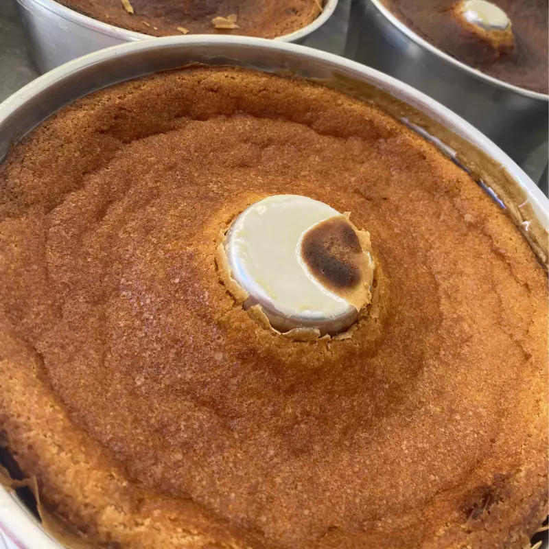 Bolo de leite