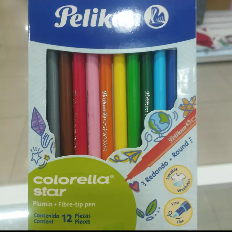 Marcadores pelikan plumones surtidos
